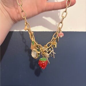 Kate Spade X Target Exclusive Gold Charm Necklace